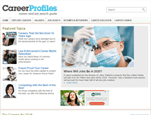 Tablet Screenshot of careerprofiles.info